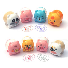 Load image into Gallery viewer, Cartoon Animals Stamps Children Toy Kids Seal For Scrapbooking Stamper DIY Cartoon Stamper Toys 2019 New Wholesale